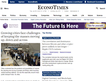 Tablet Screenshot of econotimes.com